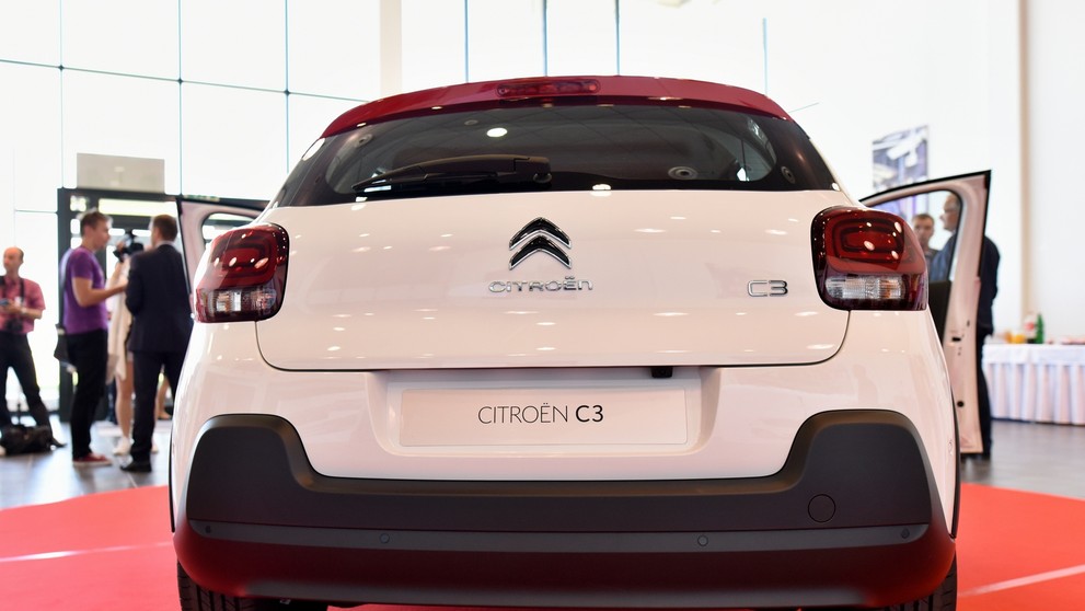 Na snímke nový model automobilu Citroën C3