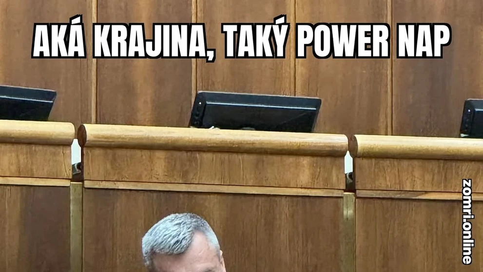 Andrej Danko zaspal v parlamente