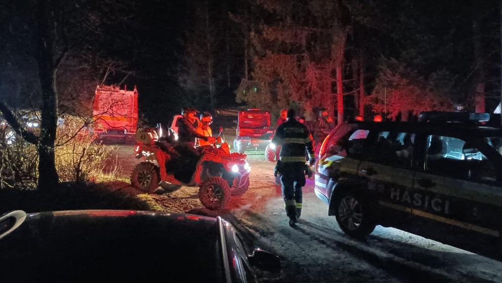 Pátracia akcia pri Detve.