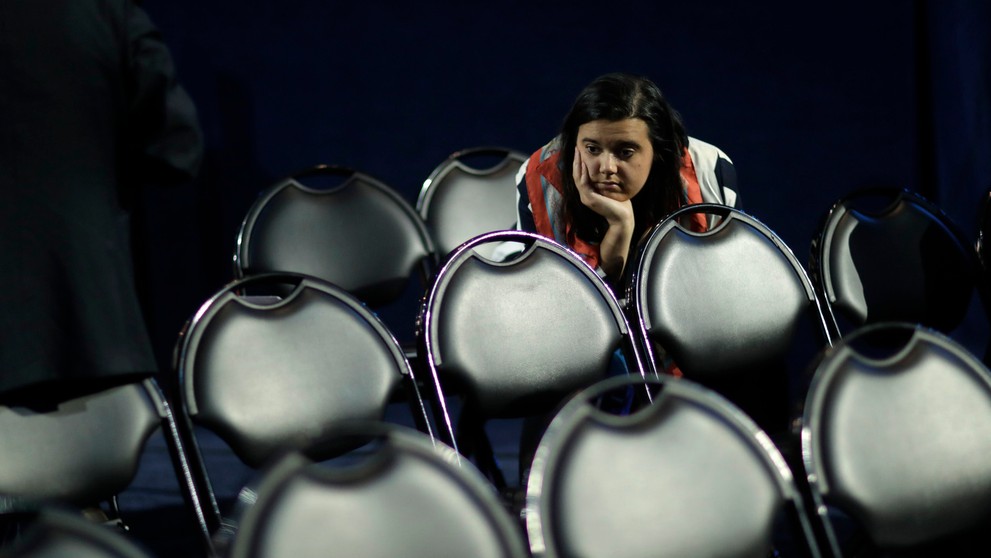 Sklamaná Podporovateľka Hillary Clintonovej.