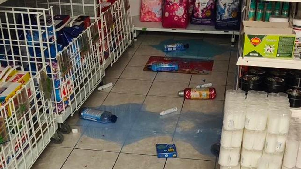 Následky po zemetrasení