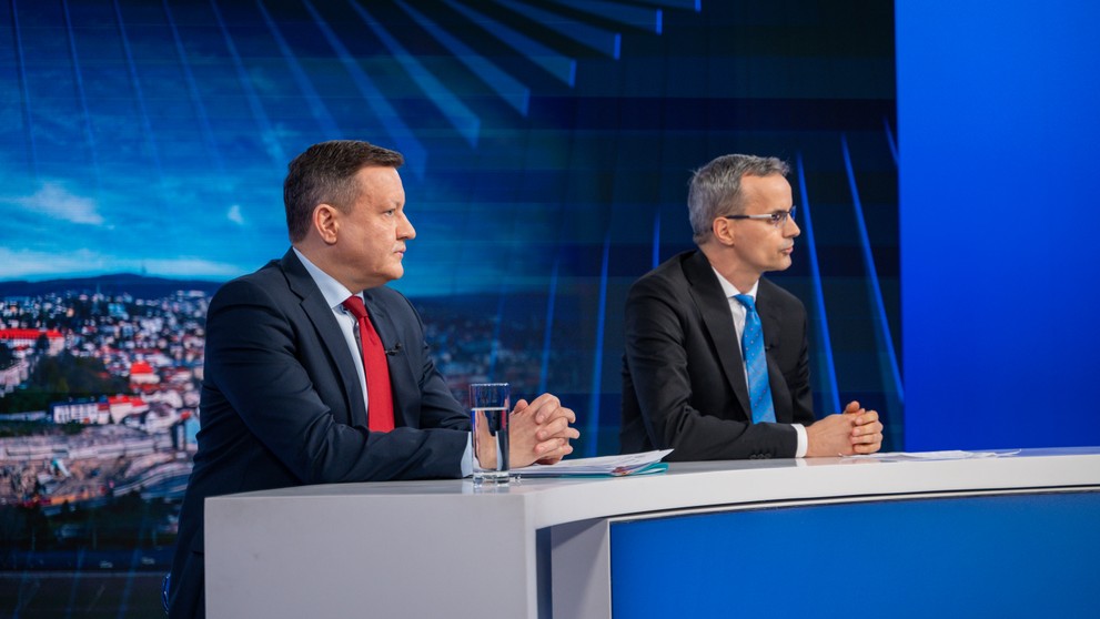 Daniel Lipšic a Peter Šamko. 