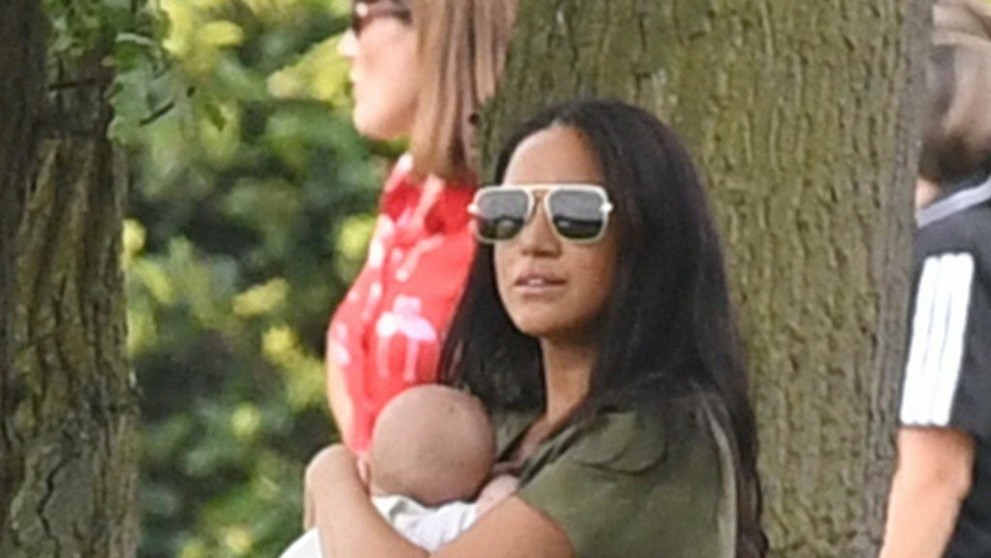 Kate s deťmi na póle. 