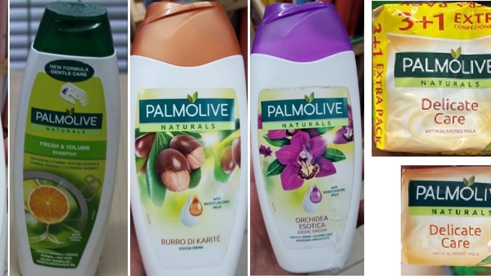 Nebezepečná kozmetika značky Palmolive