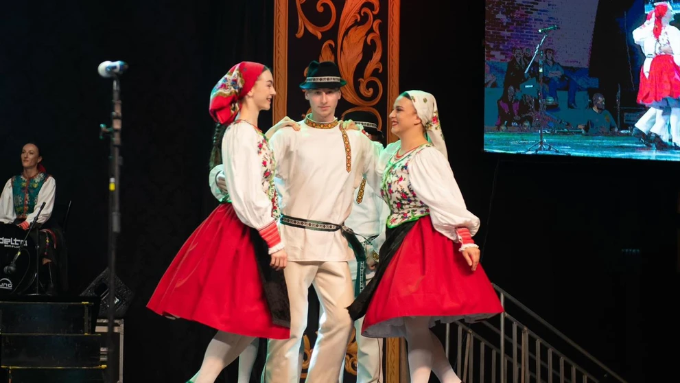 Folklórny súbor z Popradu.