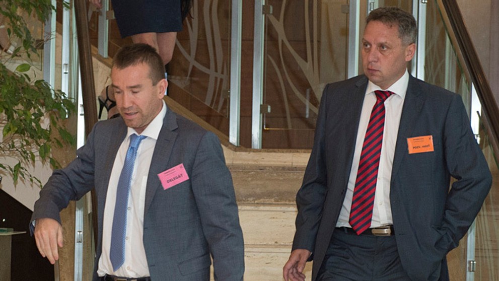 Žigmund Pálffy a Peter Oremus.