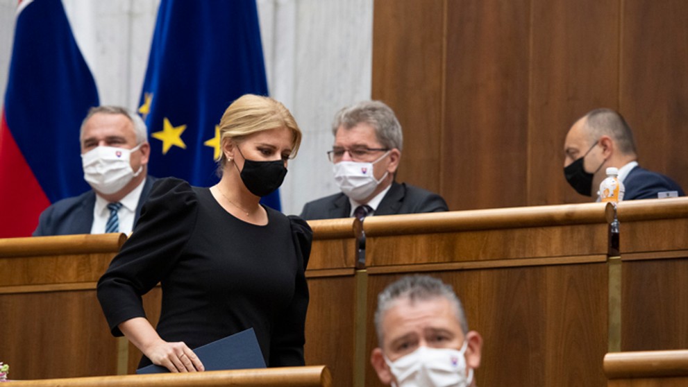 Prezidentka Zuzana Čaputová.