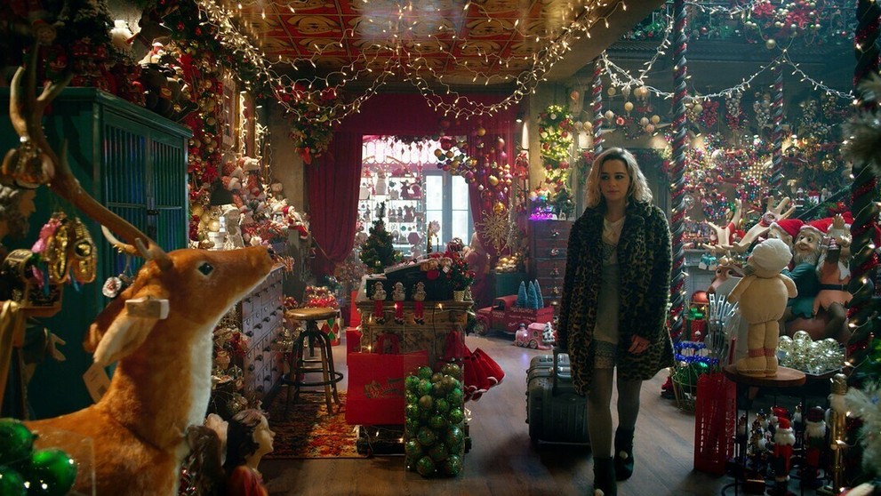 Emilia Clarke vo filme Last Christmas