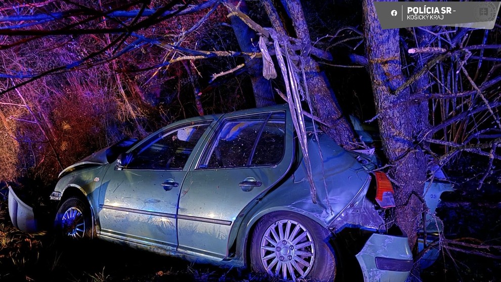 Nehoda troch ľudí.