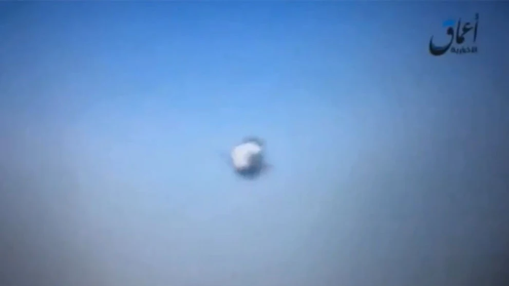 ISIS zverejnil video z pádu lietadla.