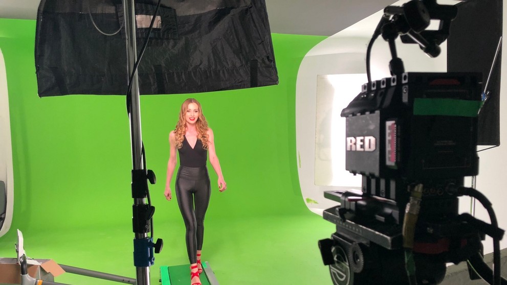 Nakrúcanie videoklipu Slobodná