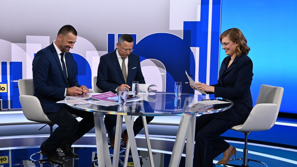 Hosťami relácie Na telo boli Ladislav Kamenický a Marián Viskupič