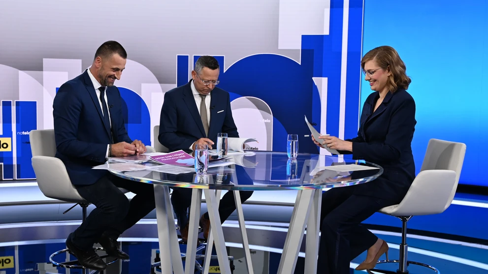 Hosťami relácie Na telo boli Ladislav Kamenický a Marián Viskupič