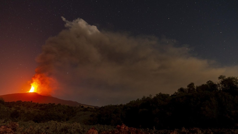 Etna dala o sebe opäť vedieť