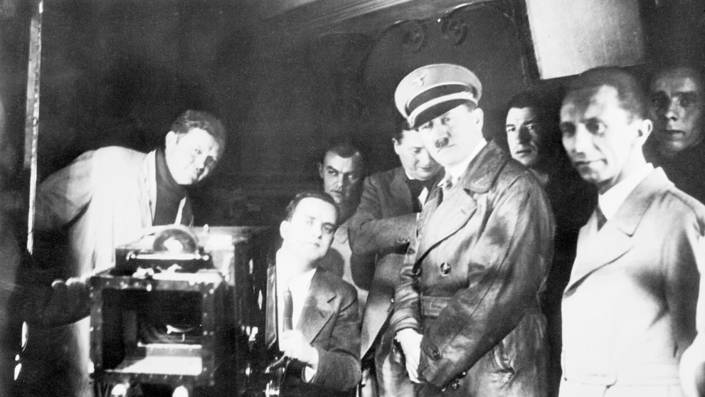 Hitler a Goebbels sa prišli pozrieť na nakrúcanie filmu do UFA