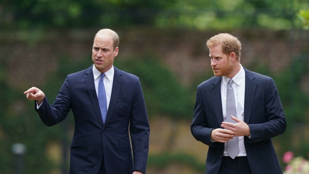 Princovia Harry a William