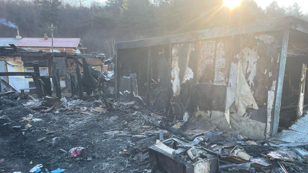 Požiar vo Veľkom Šariši