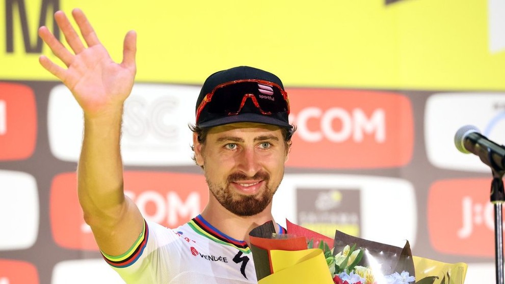 Peter Sagan mieri do Let´s Dance.