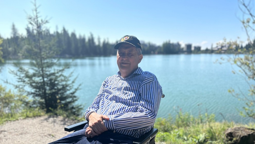 Bývalý český prezident Miloš Zeman dovolenkuje vo Vysokých Tatrách.