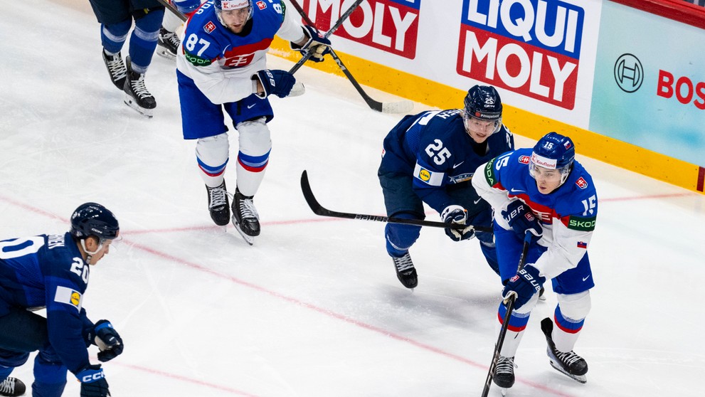 Na snímke zľava Eeli Tolvanen (Fínsko), Pavol Regenda (Slovensko), Joona Ikonen (Fínsko) a  Dalibor Dvorský (Slovensko).