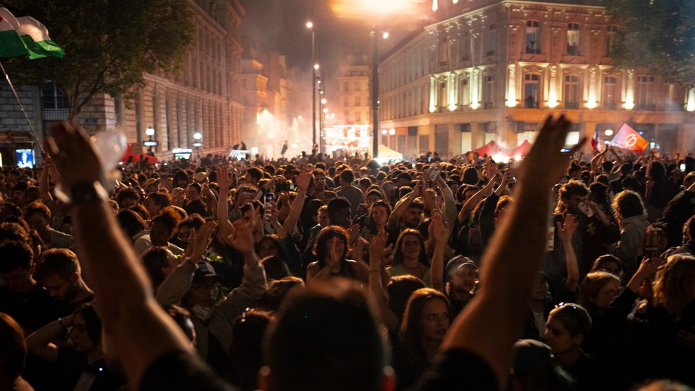 Demonštrácie vo Francúzsku.