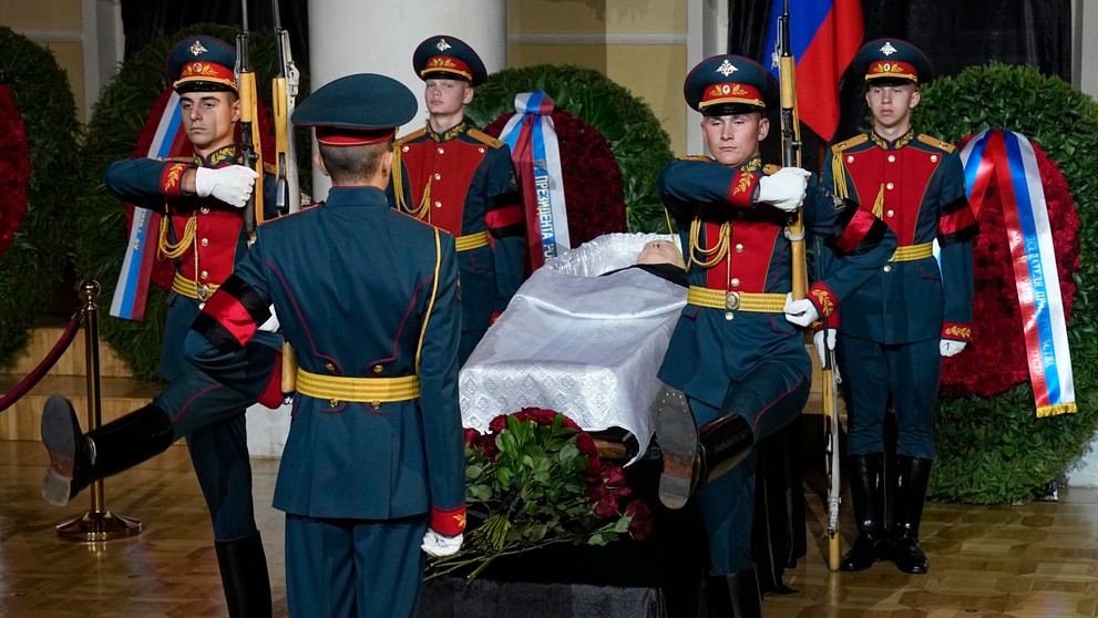 Posledná rozlúčka s Michailom Gorbačovom