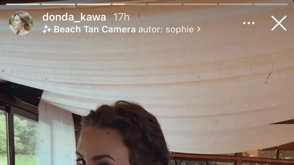 Dominikina sestra bola prekrásna nevesta.