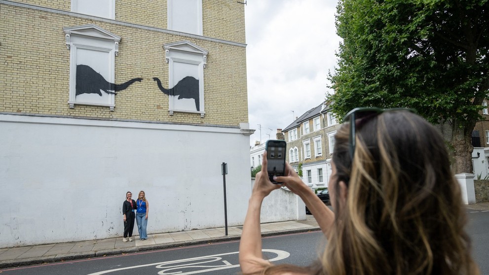 Tri nové diela Banksyho.