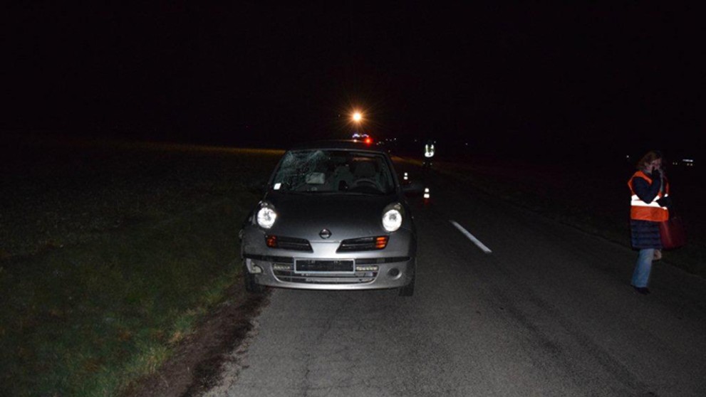 Bicykel po nehode s autom.