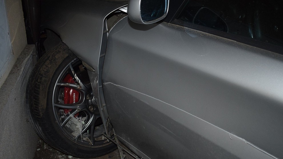 Nehoda v Novom Meste nad Váhom.