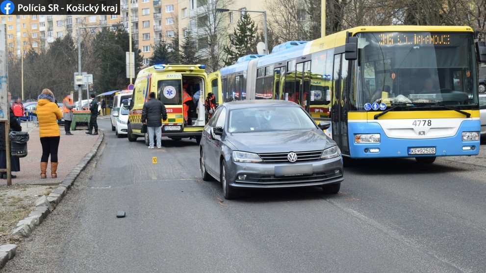 Vážna nehoda v Košiciach.