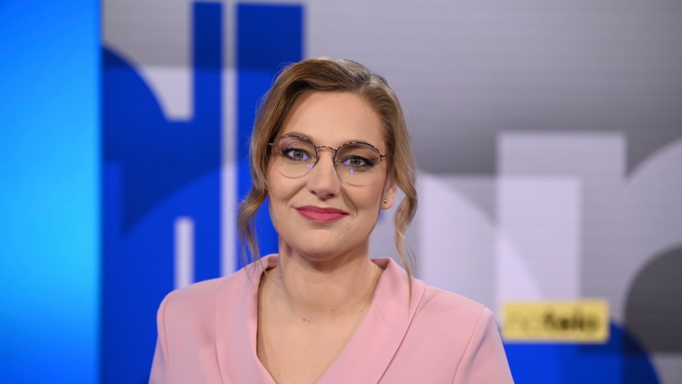 Moderátorka relácie Na telo Karolína Lacová