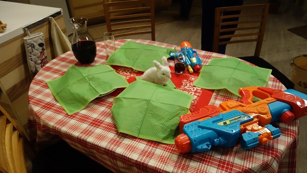 Veľkonočná výzdoba u Susedov