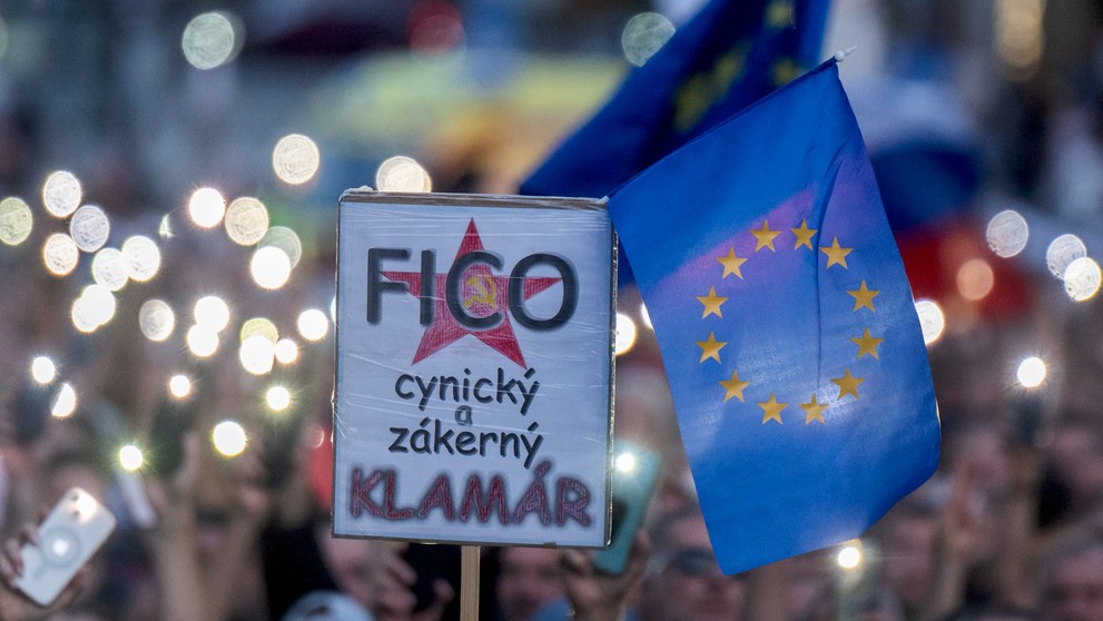 Protest v Bratislave 11.9.2025