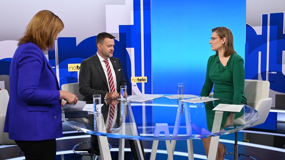 Karolína Lacová privítala v relácii Na telo Samuela Migaľa a Veroniku Remišovú