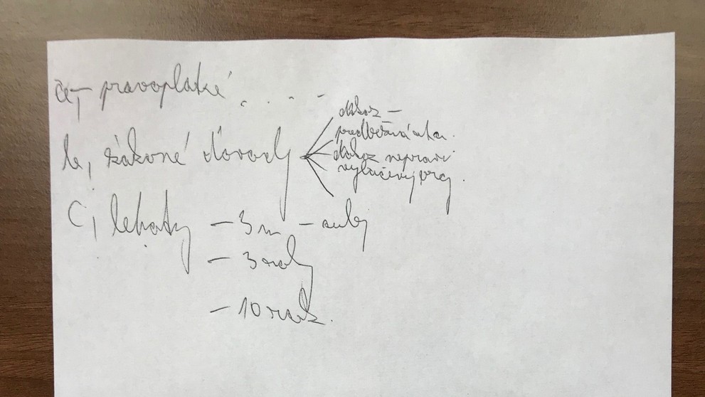 Príprava Andreja Danka na skúšku.