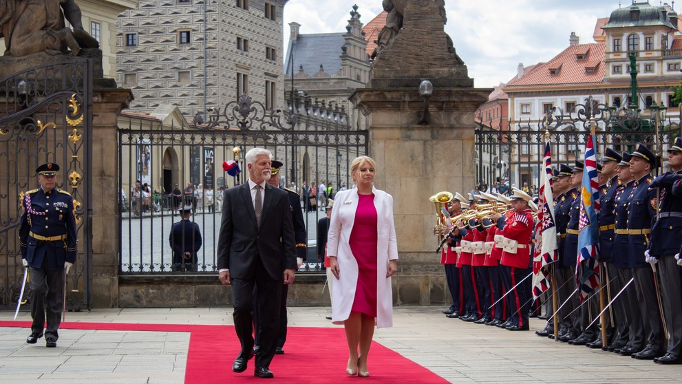 Z. Čaputová a P. Pavel