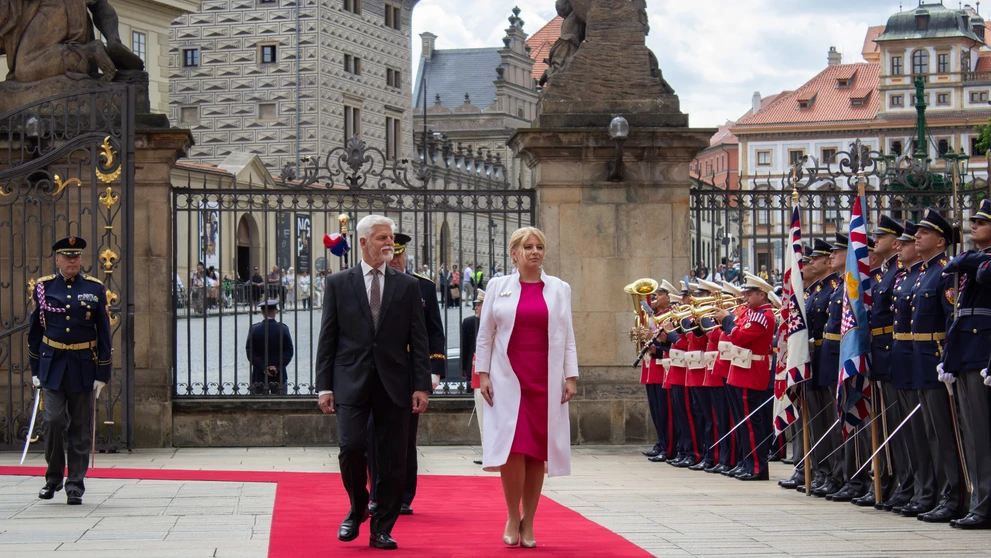 Z. Čaputová a P. Pavel