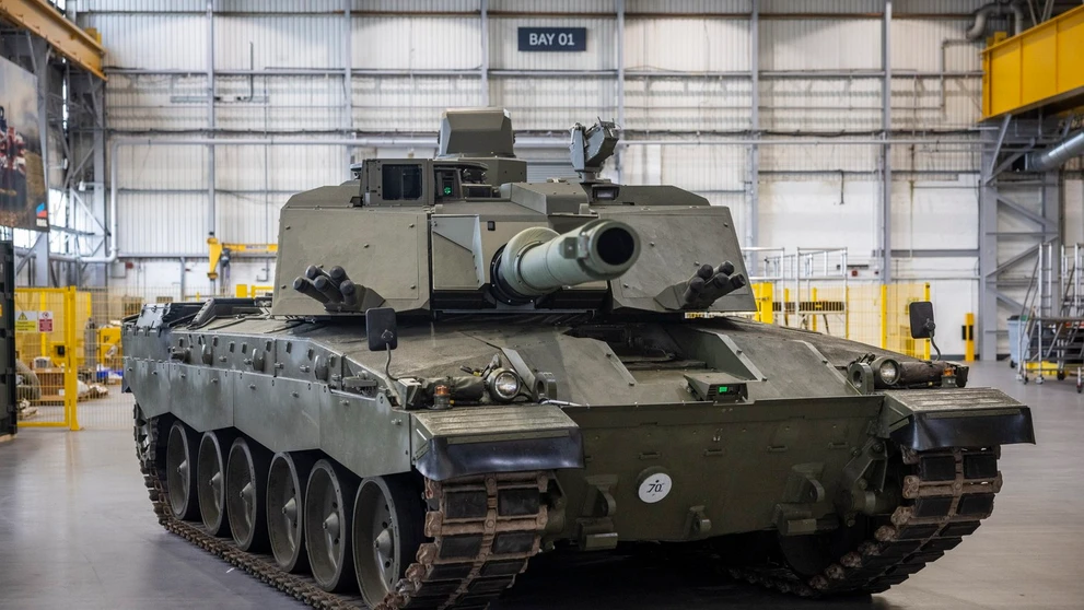 Hlavný bojový tank Challenger 3.
