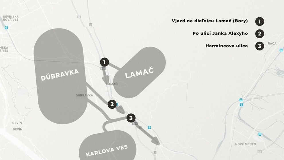 Modernizácia Dúbravsko-karloveskej radiály.