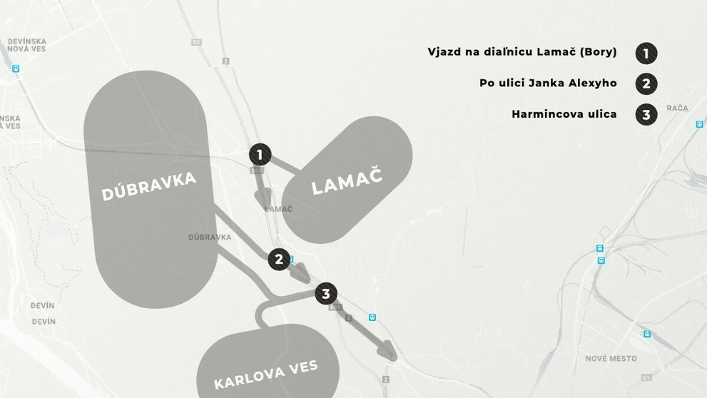 Modernizácia Dúbravsko-karloveskej radiály.