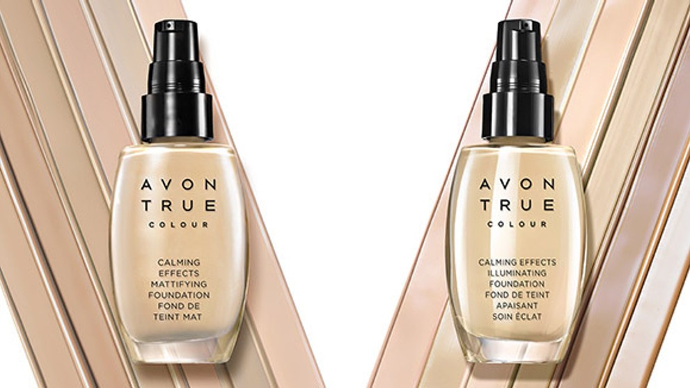 Upokojujúcie mejkapy so zmatňujúcim účinkom pre normálnu až mastnú a pre suchú až normálnu pleť.