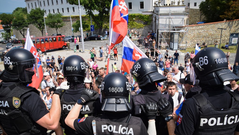 Zásah ťažkoodencov.