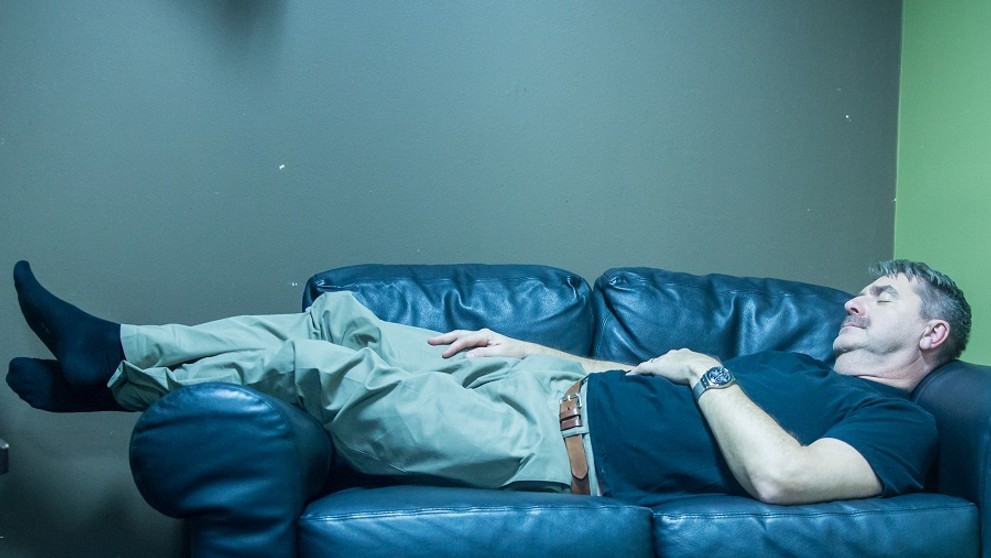 Peter Marcin vo chvíľke najväčšej koncentrácie