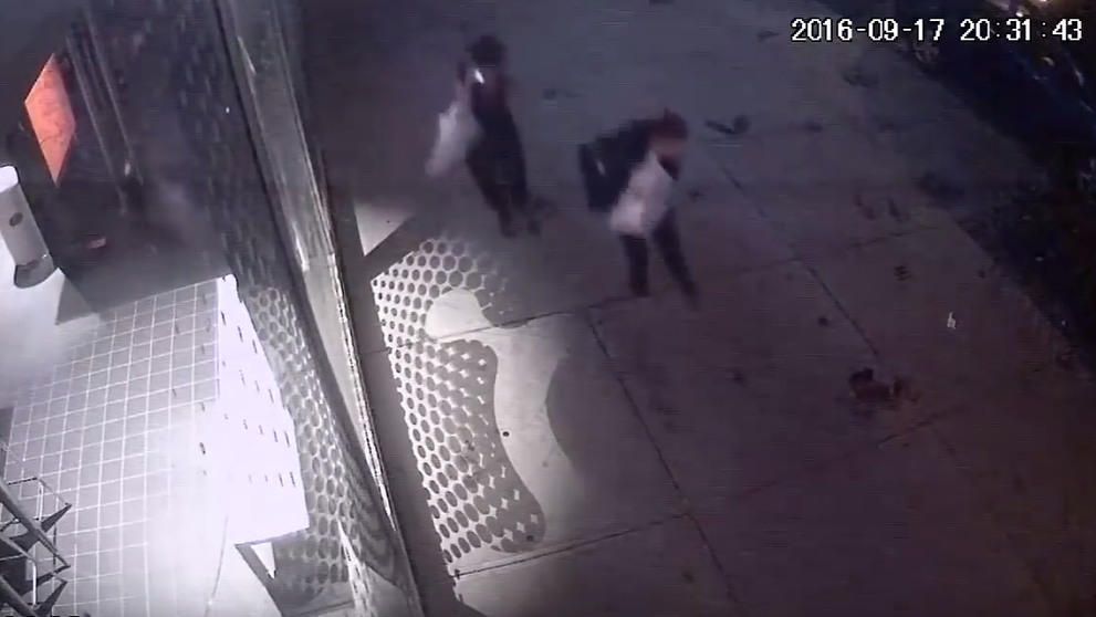 Výbuch v New Yorku.