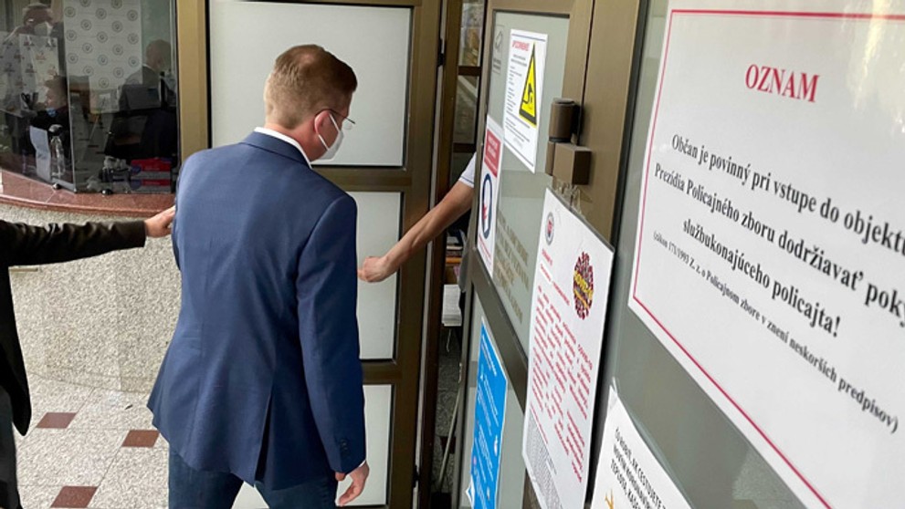 Peter Žiga na NAKA.