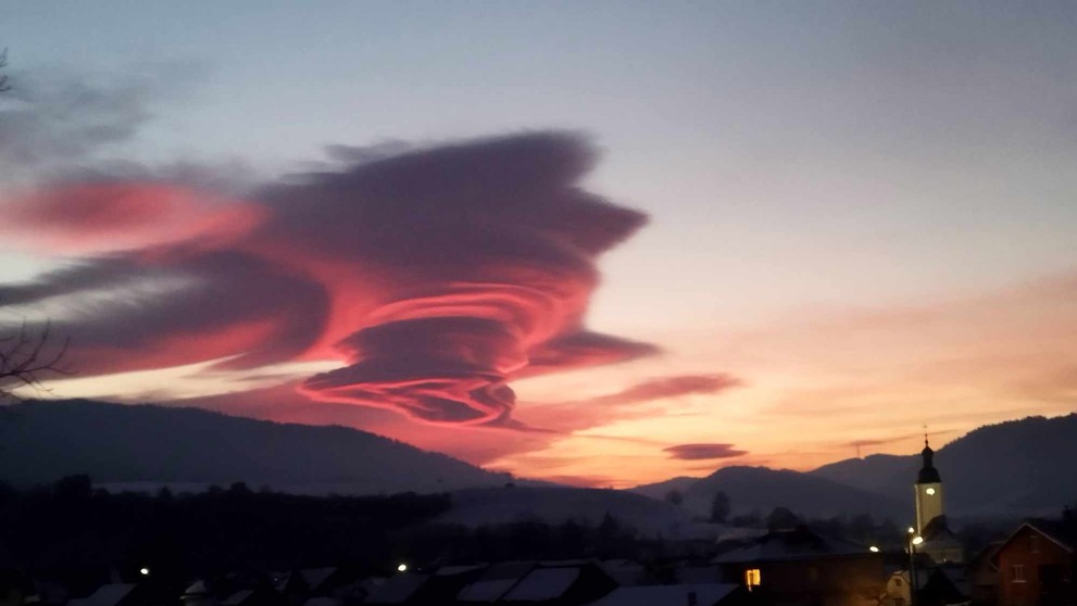 Obloha v Novej Ľubovni