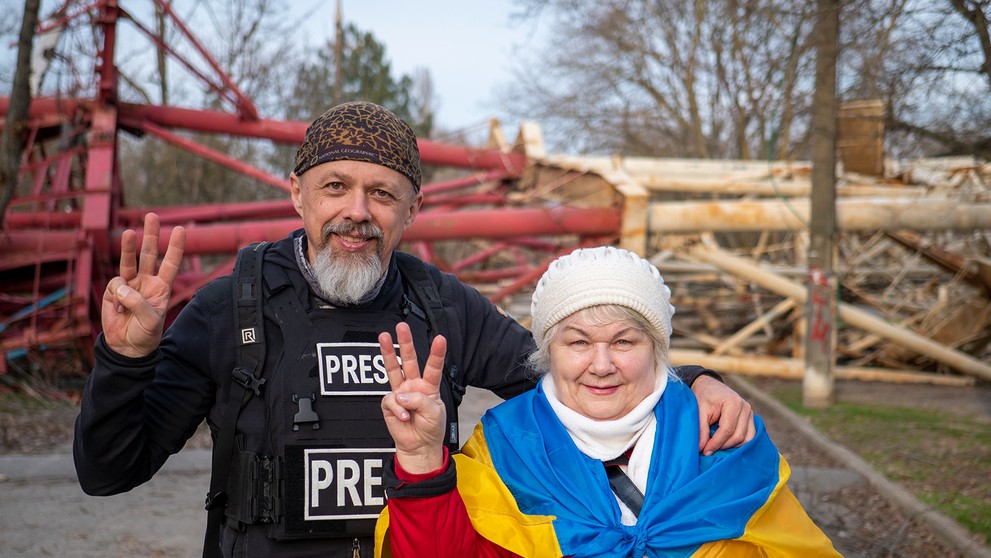 Autor s Galinou Ivanovnou