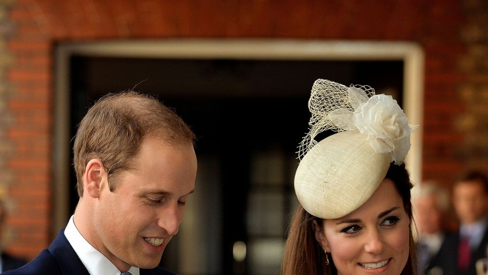 Princ George na svojom krste 23. októbra 2013.