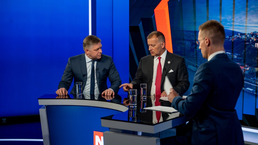 Robert Fico a Boris Kollár v relácii Na telo.